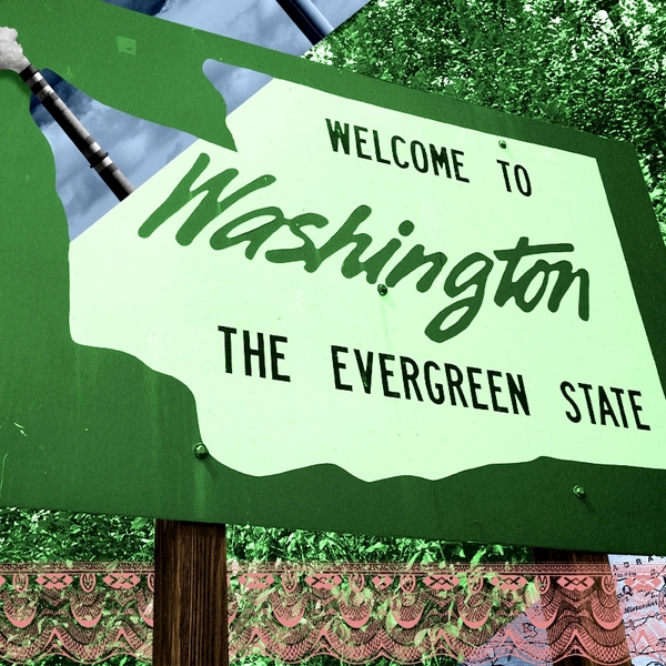 A Washington state sign.