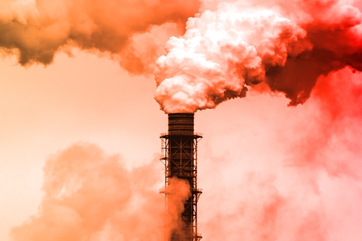 A smokestack.