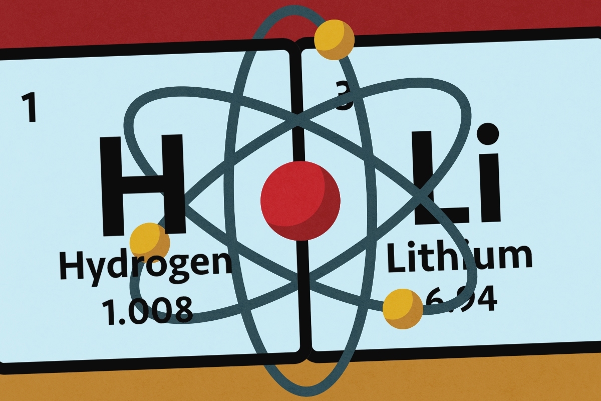 An atom.