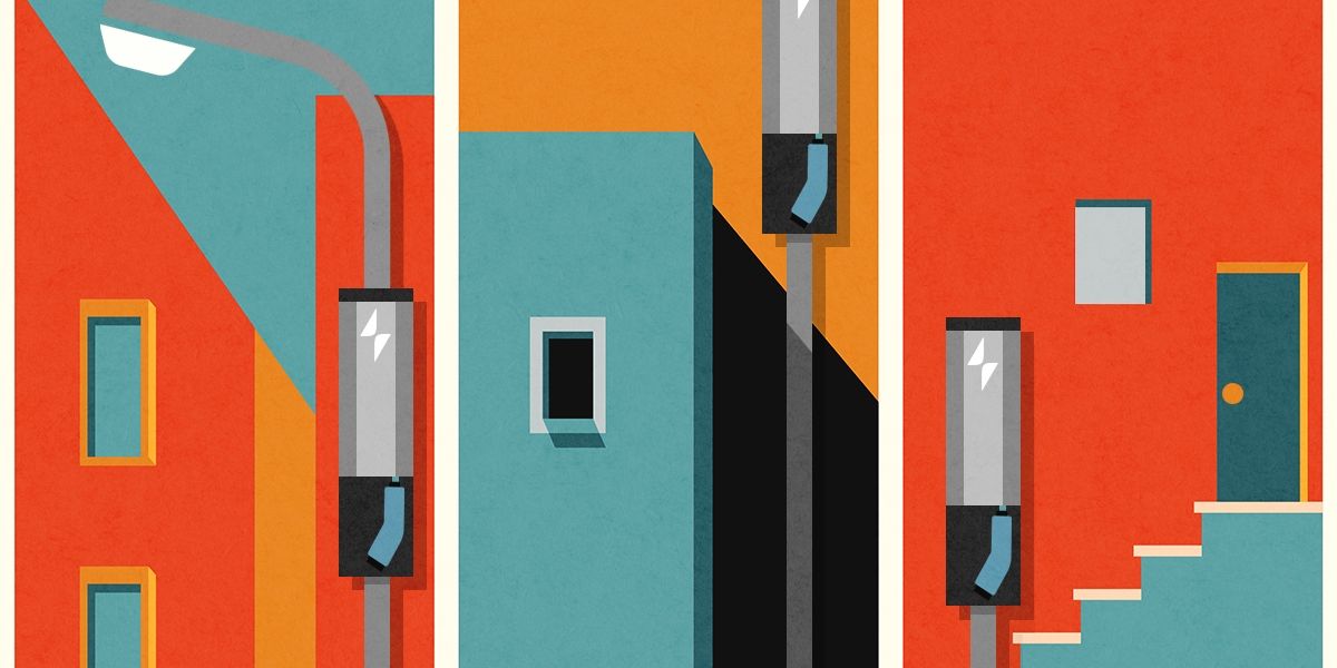 EV charger startup Voltpost expands to parking garage walls and ceilings