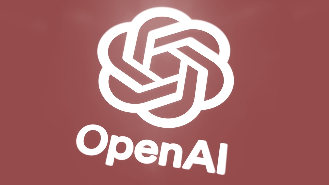 The OpenAI logo.