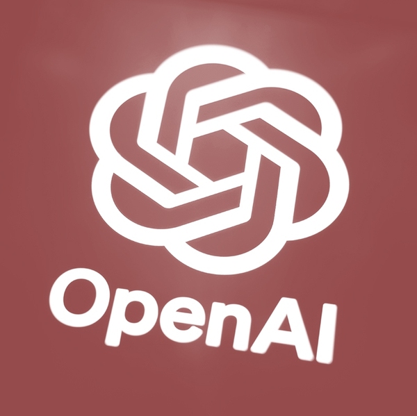 The OpenAI logo.