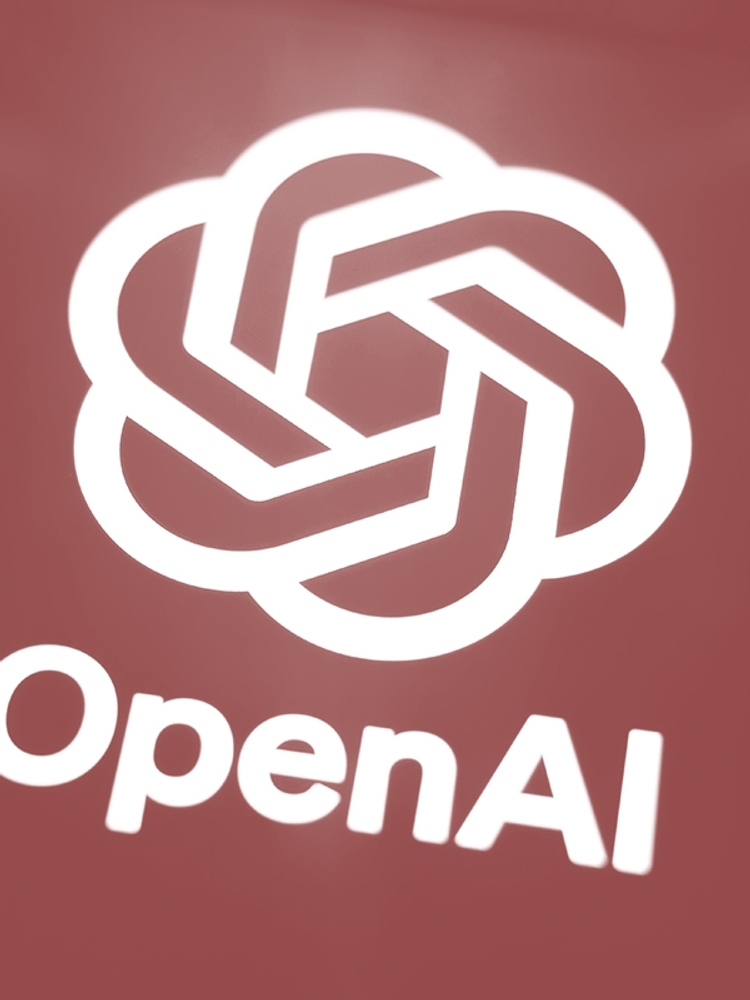 The OpenAI logo.