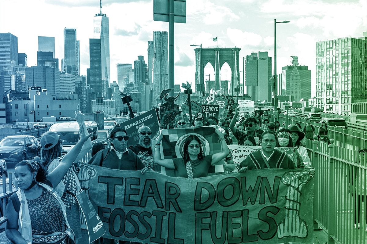 Climate protesters.