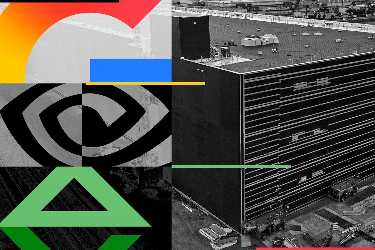 A data center.