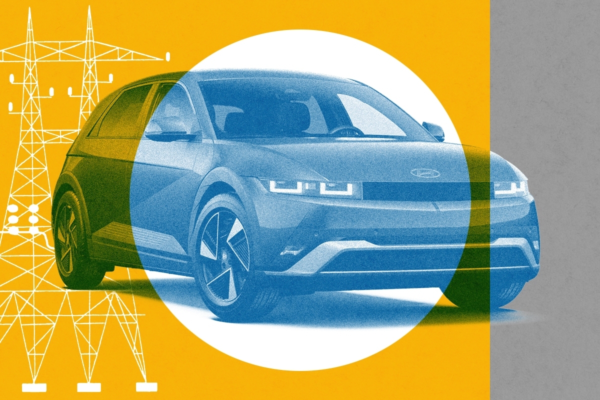 An Ioniq 5.