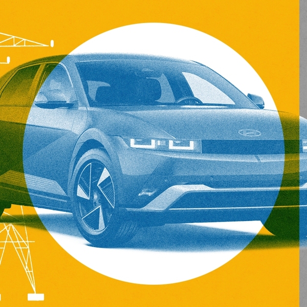 An Ioniq 5.