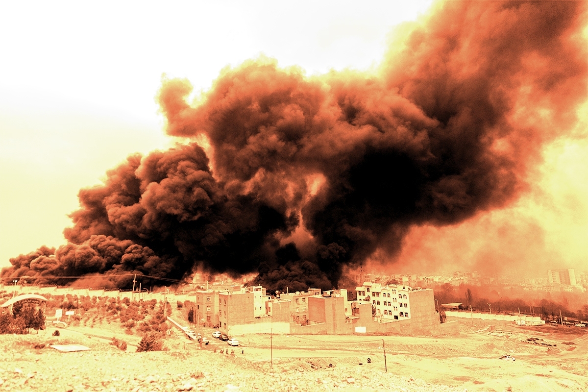 Bombing in Iran.