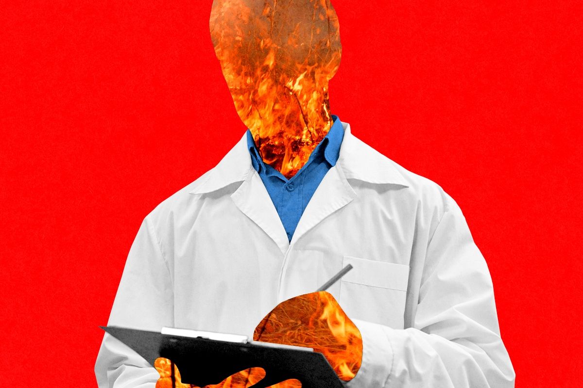 A fiery scientist.