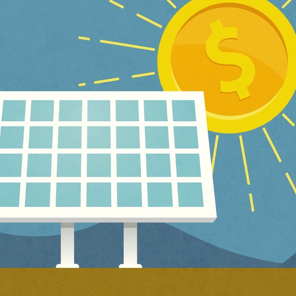 Money powering solar.