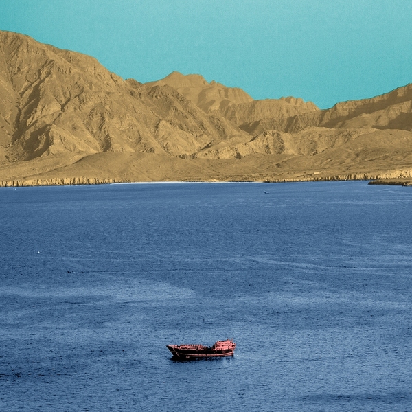 The Strait of Hormuz.