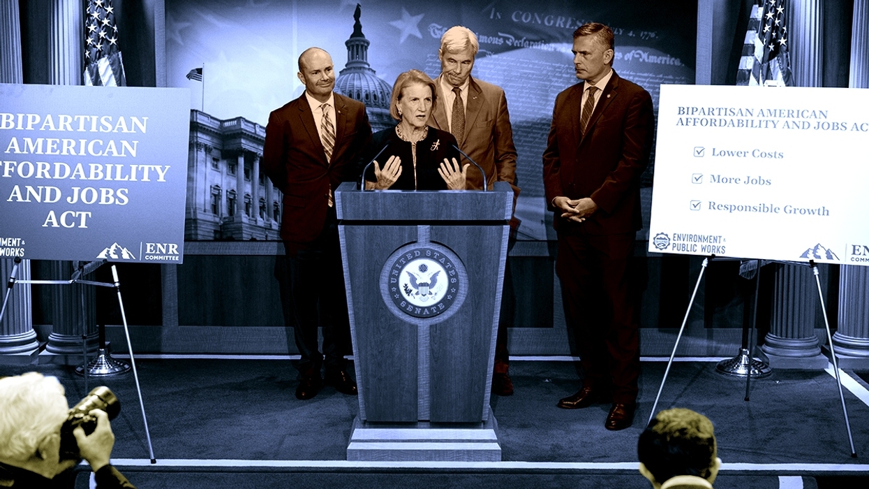 Announcing a permitting reform bill.
