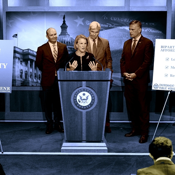 Announcing a permitting reform bill.