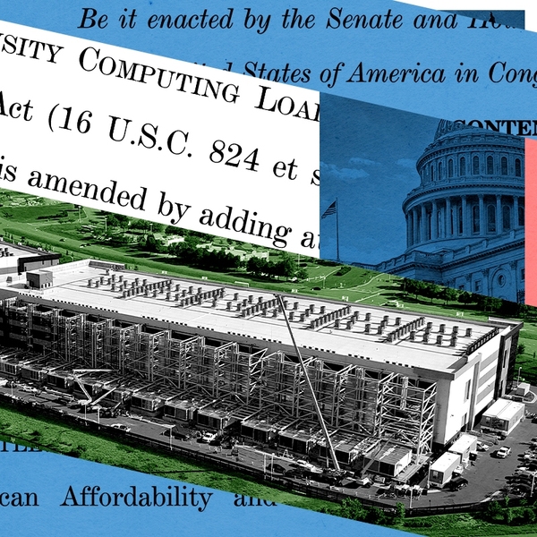 A data center.