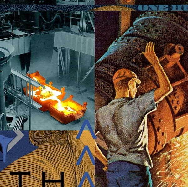 Iron production.