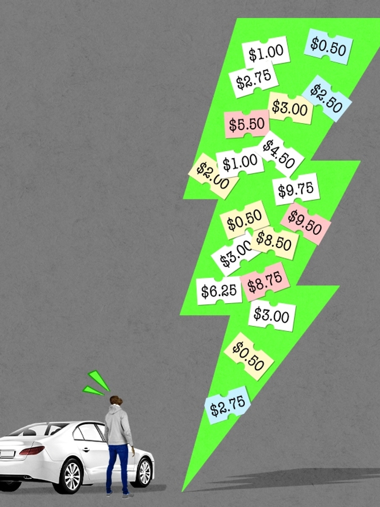 Different prices on electricity.