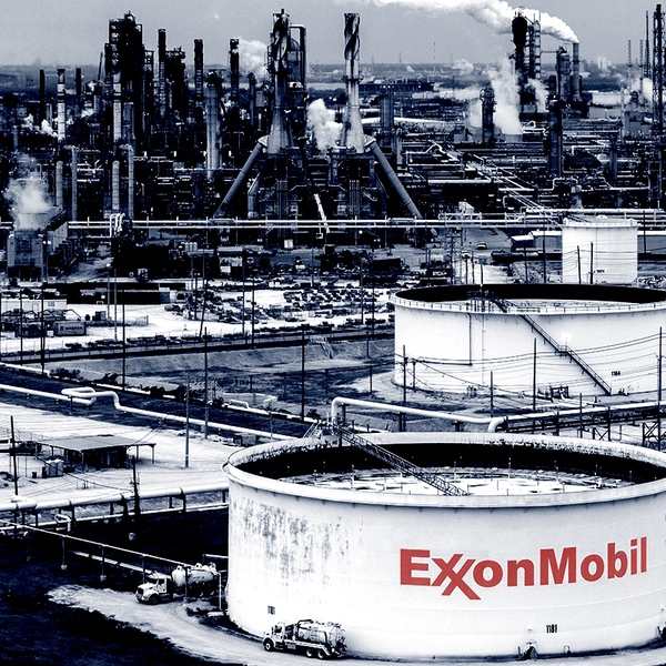 An ExxonMobil refinery.