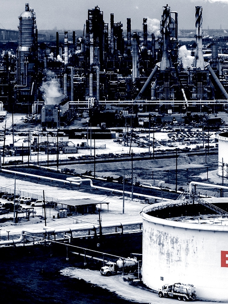 An ExxonMobil refinery.