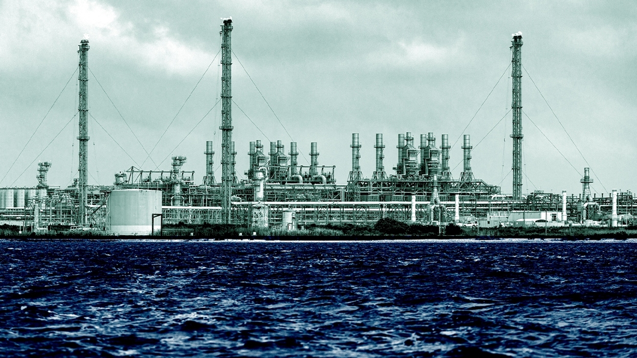 A Louisiana LNG terminal.