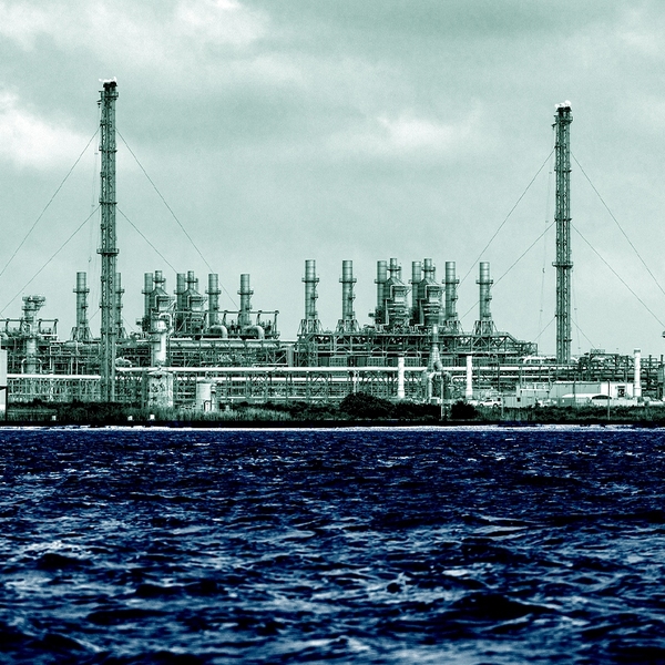 A Louisiana LNG terminal.