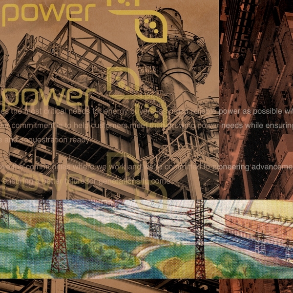 A gas plant and a data center.