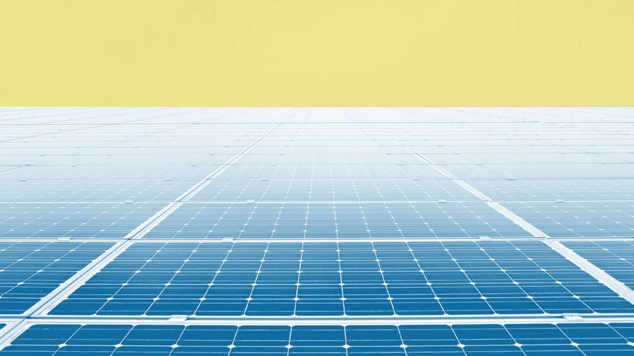 Solar panels.