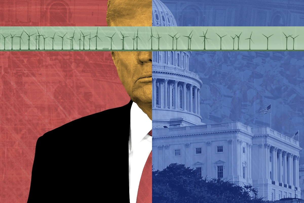 Donald Trump and Congress.