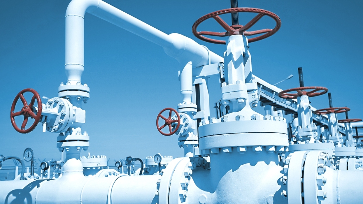 Natural gas pipelines.