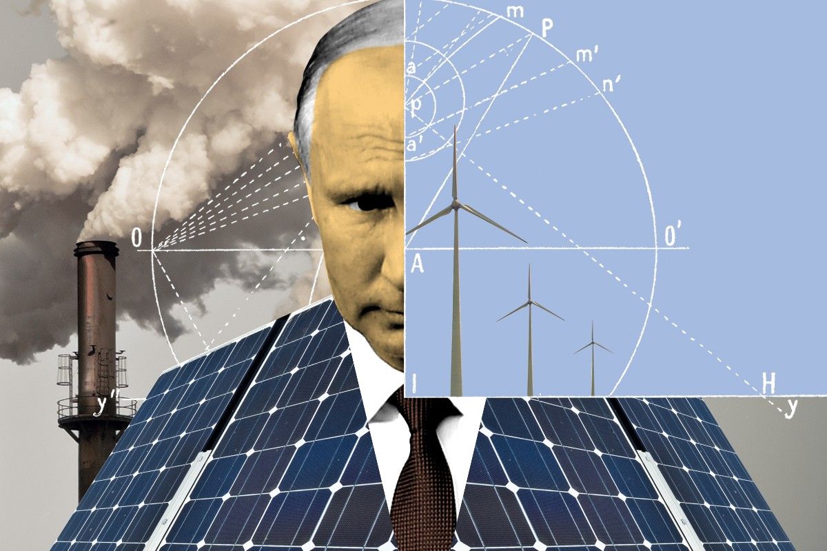 Vladimir Putin and clean energy.