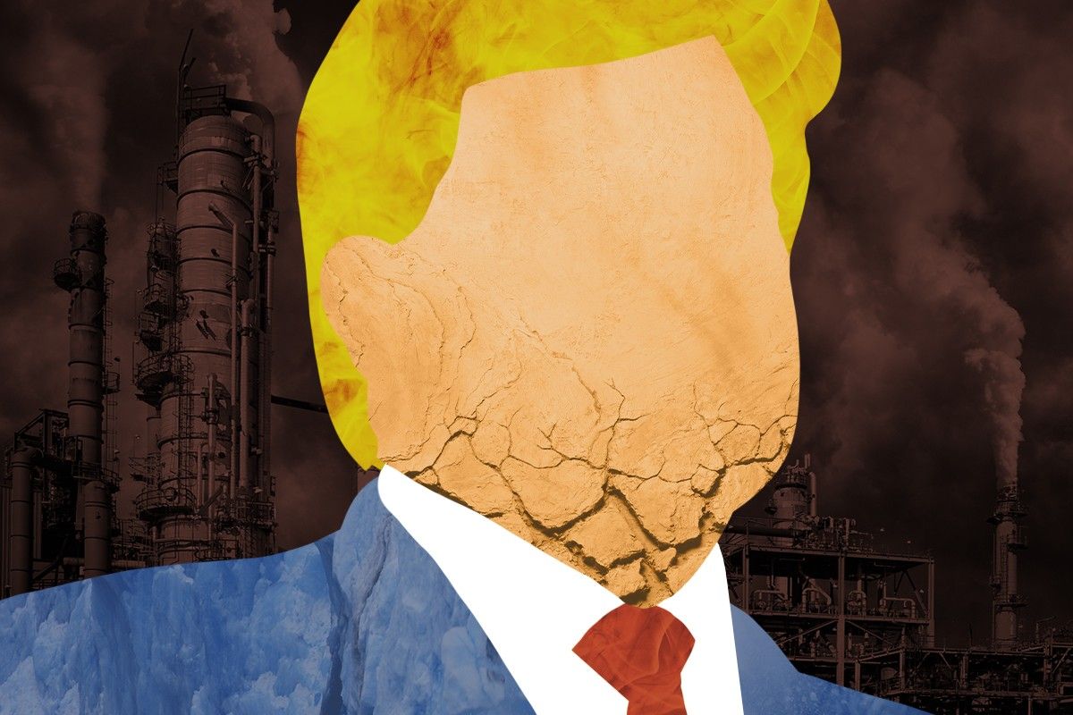 Donald Trump and pollution.