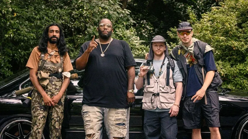 Killer Mike and friends on Chillin Island.