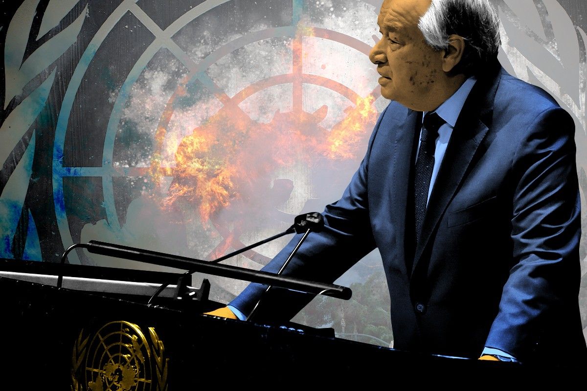 UN Secretary General Antonio Guterres.