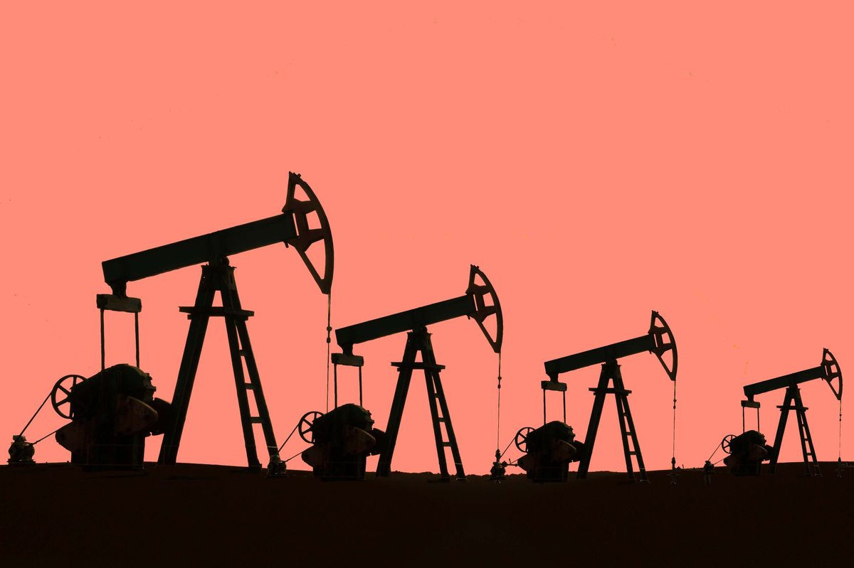Oil pumps.