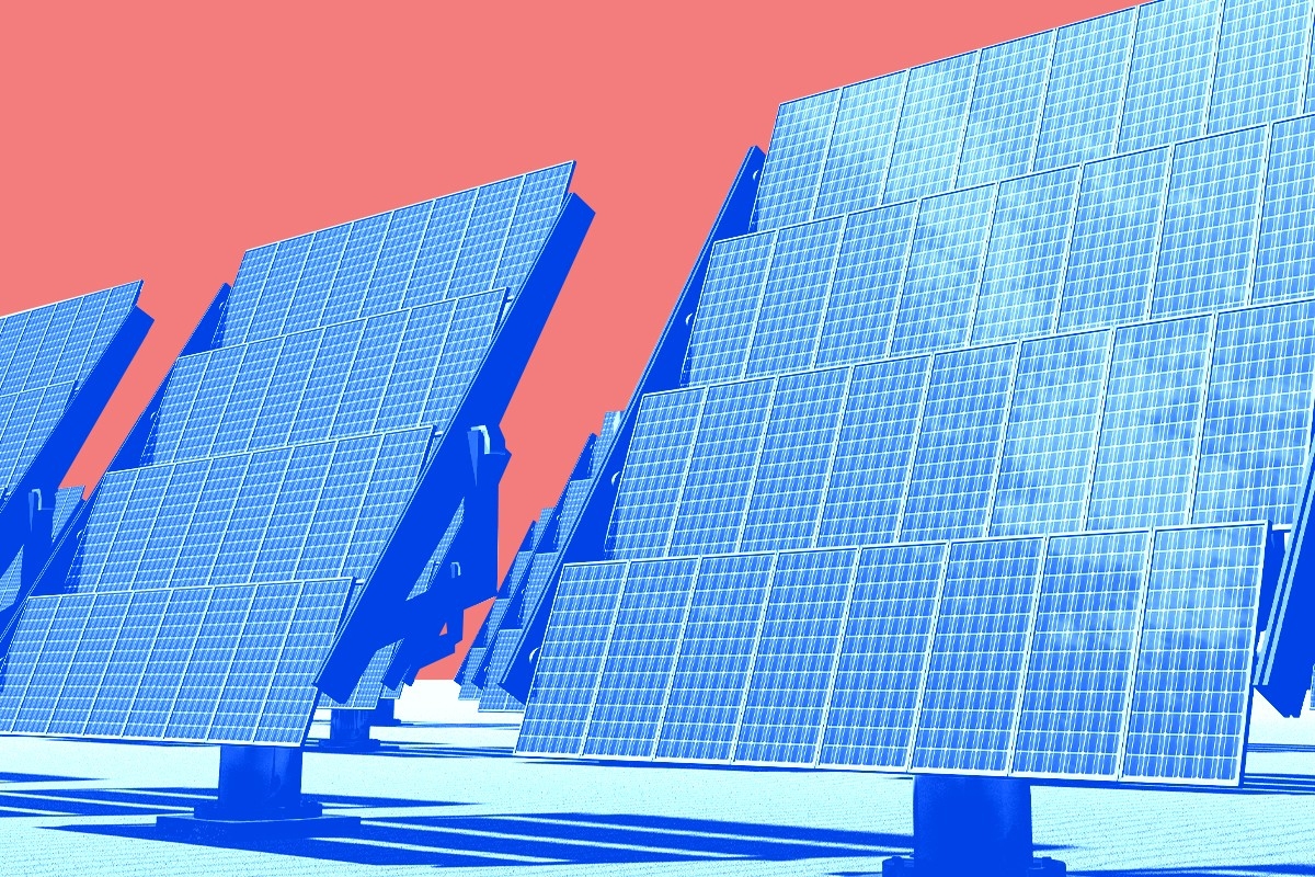 Solar panels.