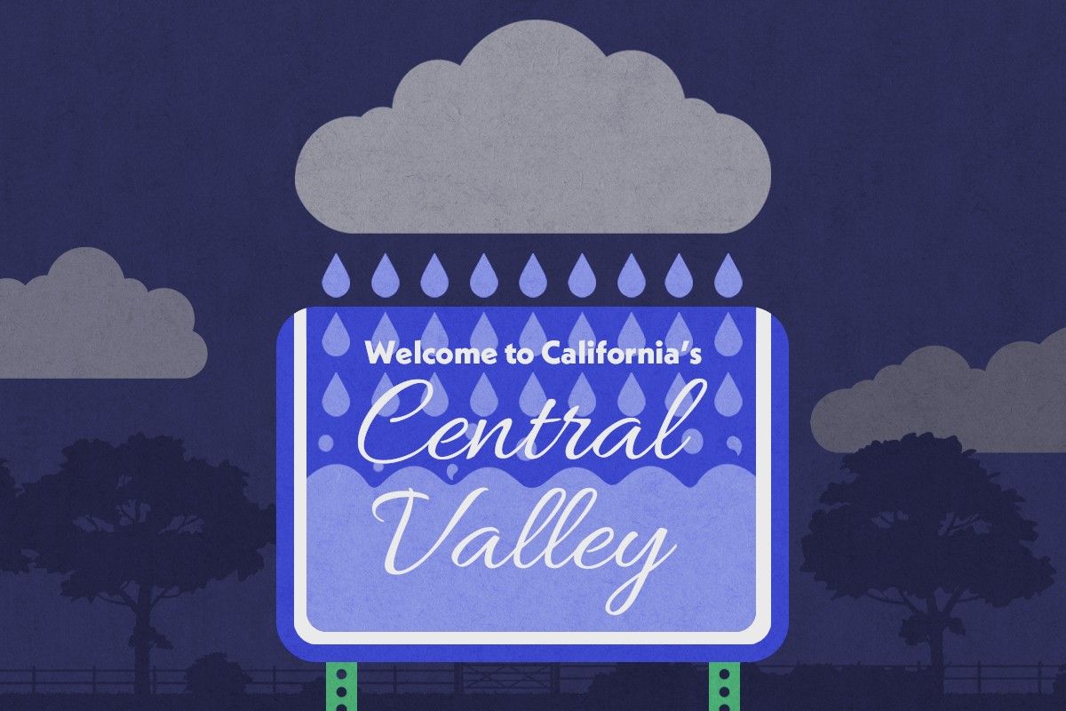 A sign for California's Central Valley.