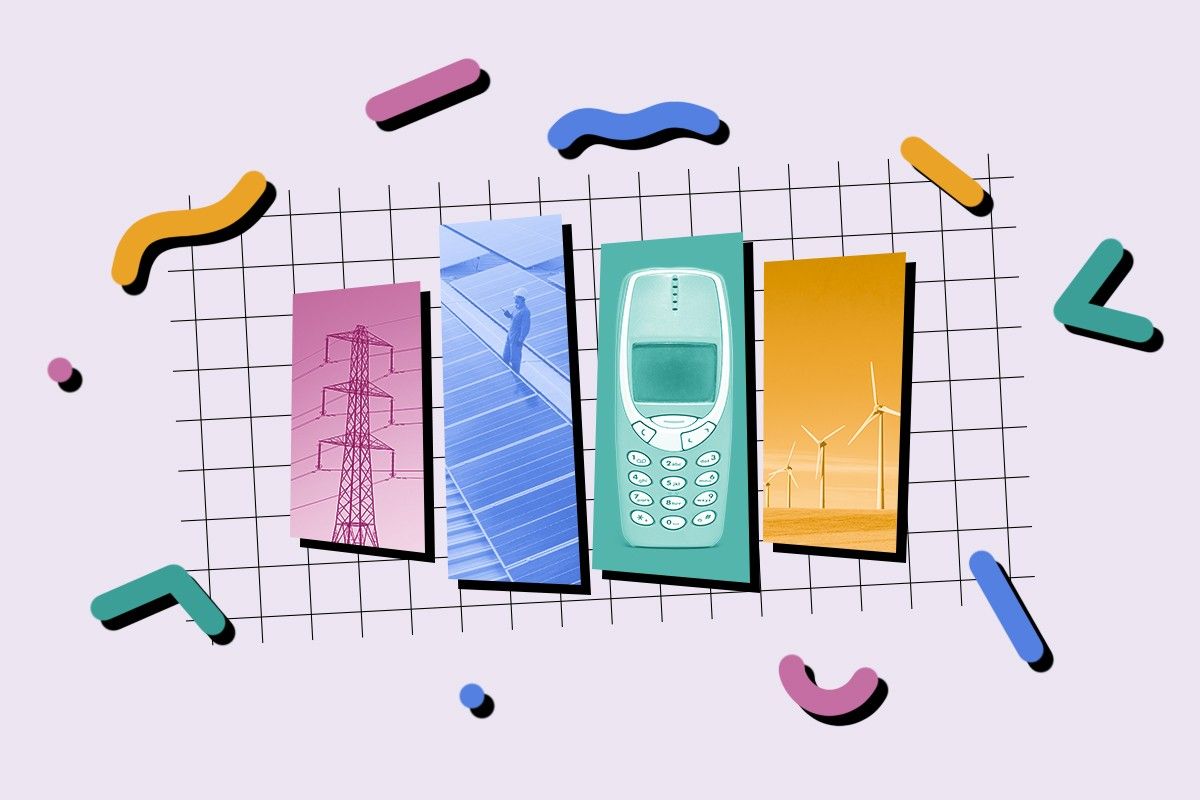 Cellphones in the 90s.