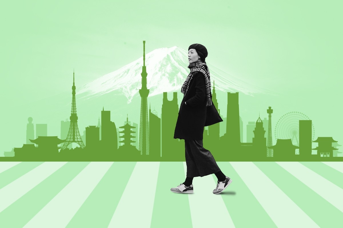 Tokyo pedestrian.