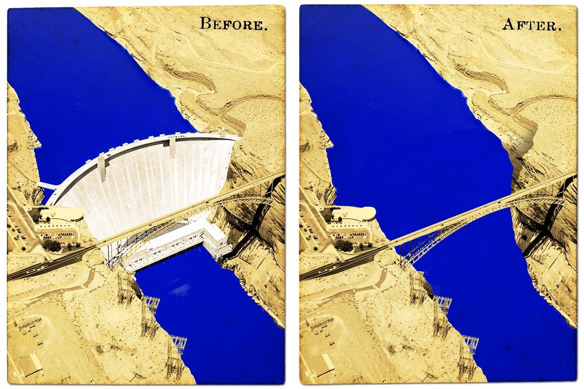 Glen Canyon Dam.