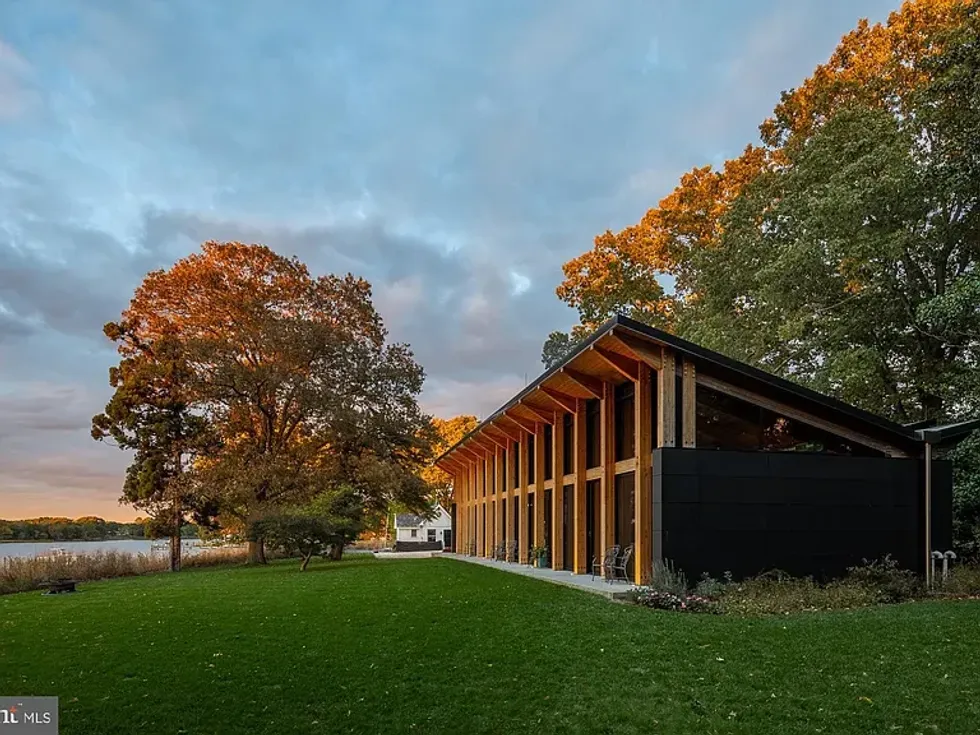 Tred Avon River house.