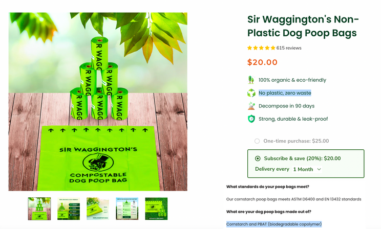 Earth Rated releases poop bags made from PCW - World Bio Market Insights