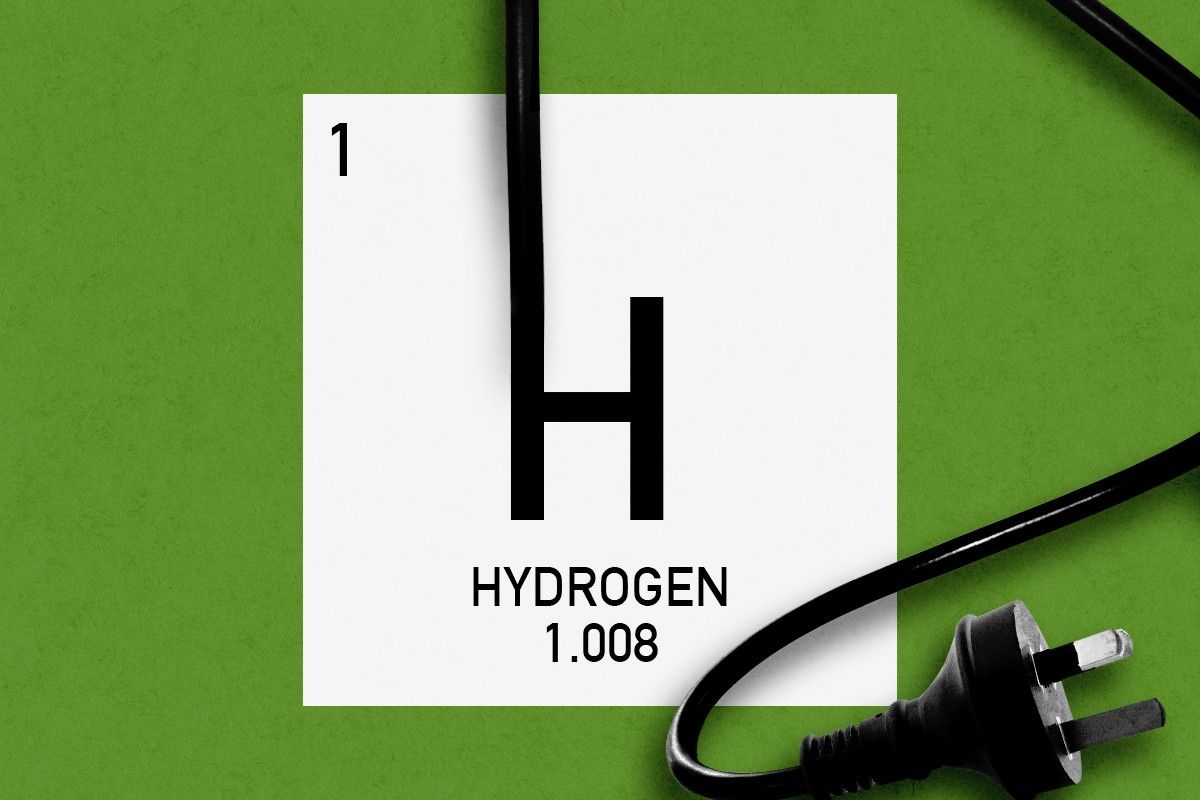 Hydrogen and a power cord.