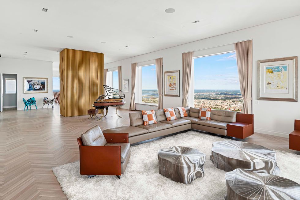 Park Avenue penthouse.