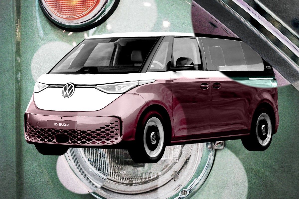 A Volkswagen ID. Buzz