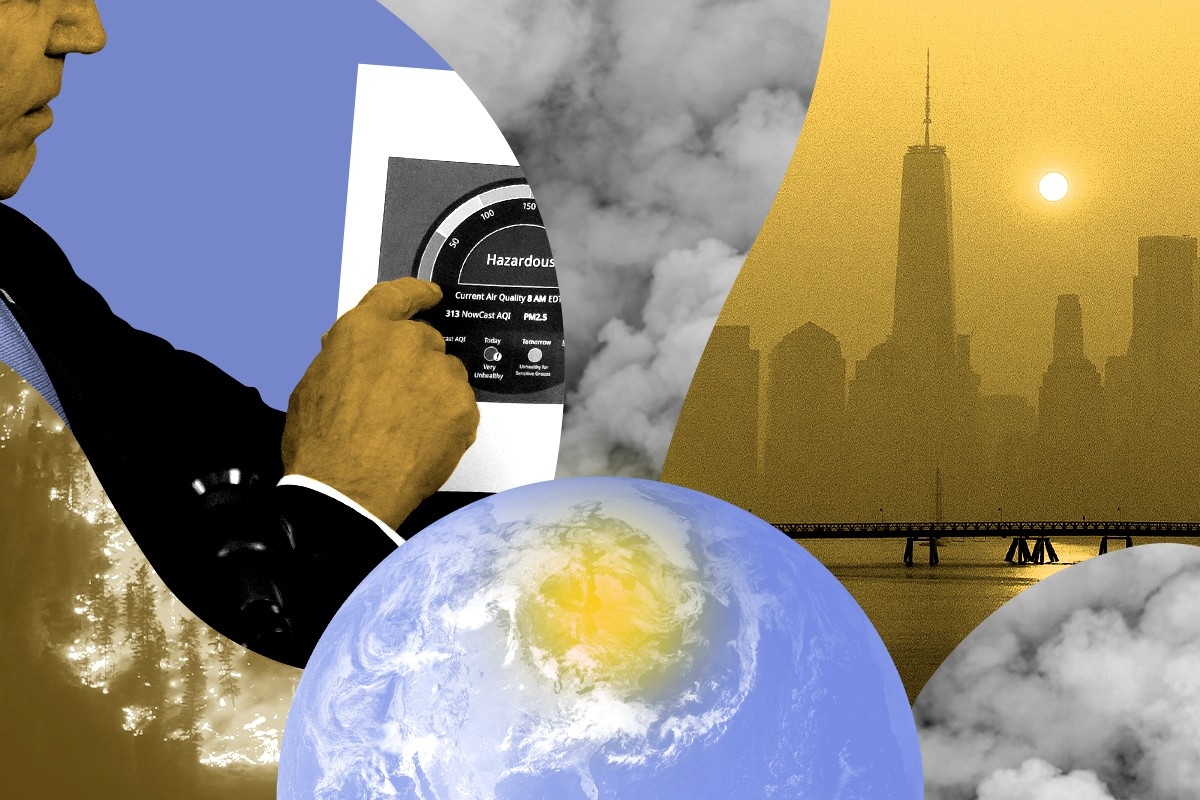 The Earth and President Biden.