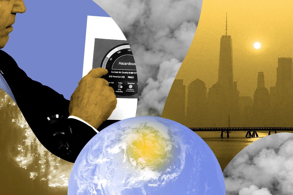 The Earth and President Biden.