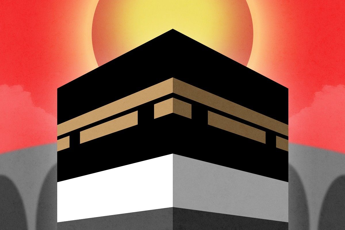 The Grand Mosque of Mecca.