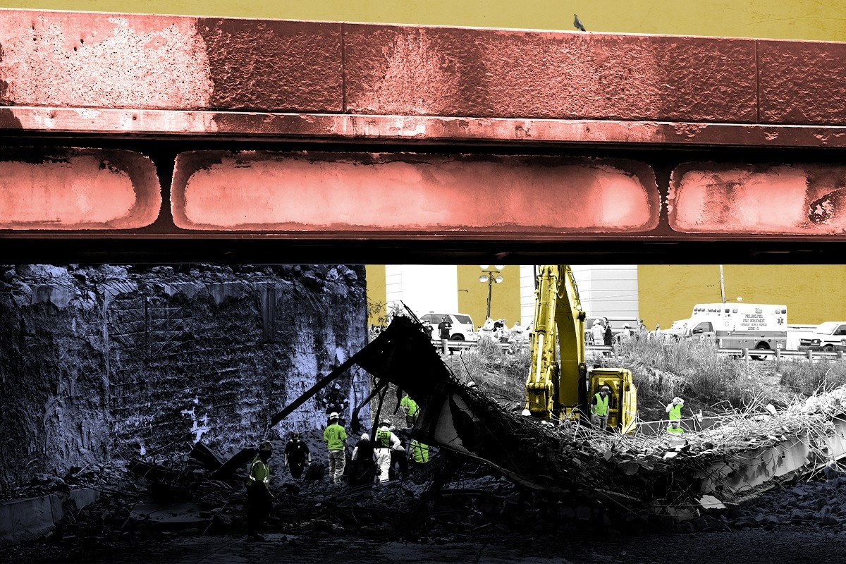 The Philadelphia I-95 collapse.