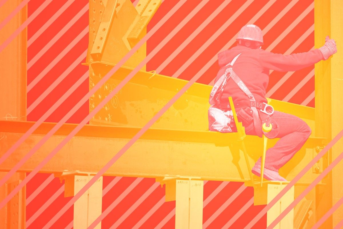 A construction worker.