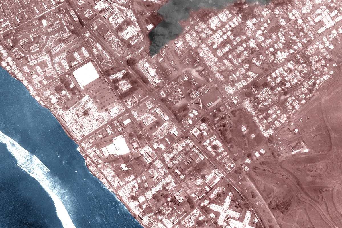Hawaii wildfire devastation.