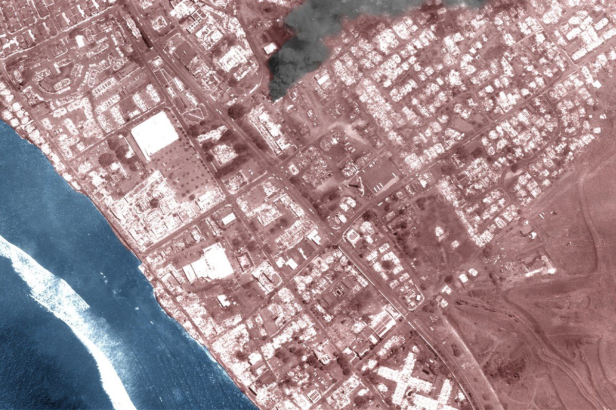 Hawaii wildfire devastation.